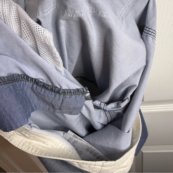 RVCA Men's Swim Board Shorts - Blue and Gray Size 34 Waist GUC - Picture 7 of 7